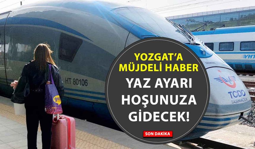 Hızlı Trene yaz ayarı!