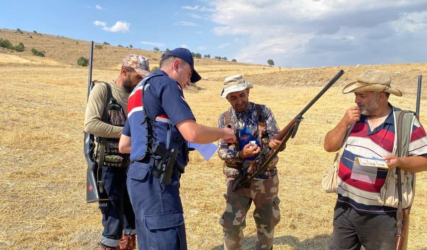 Yozgat Çandır Jandarmasından Avcılara Denetim