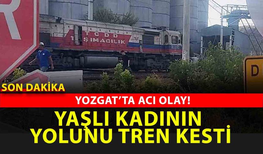 Yozgat’ta Yürek Yakan Kaza: Hemzemin Geçitte Trenin Çarptığı Kadın Hayatını Kaybetti