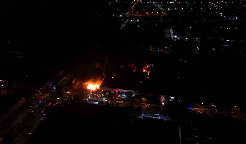 Kayseri’de Çok Büyük Yangın Söndürülemiyor