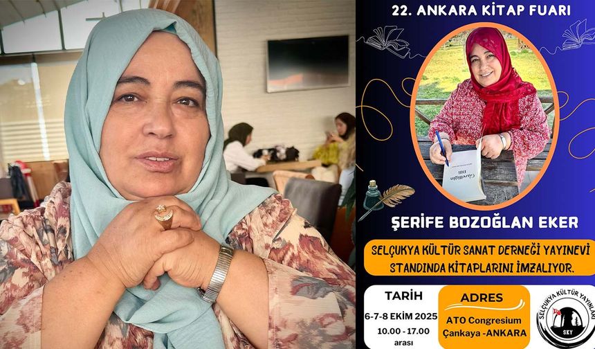 Yozgatlı Yazar Eker Kitap Fuarında!