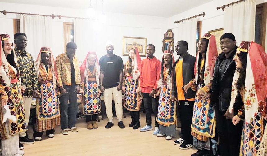 Yozgat’ta Afrikalı Öğrenciler Türk Kültürüyle Kaynaştı!