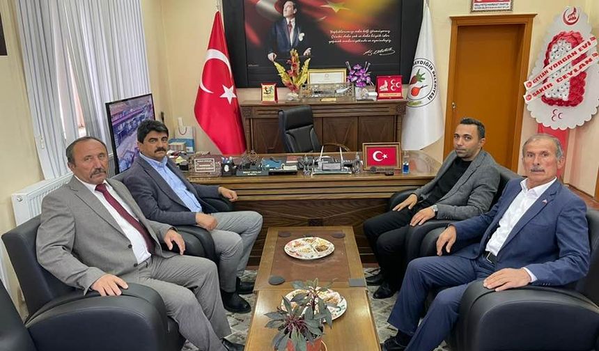 Yozgat Konuklar Belediye Başkanı Oğuzhan Karaca Aydıncık’ta Ziyaretlerde Bulundu