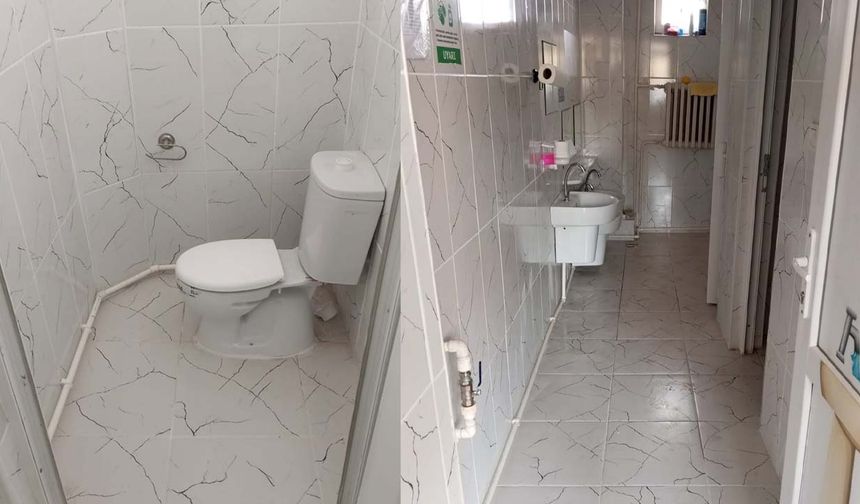 Yozgat Özel Eğitim Anaokulunda Lavabo Tesisatları Yenilendi