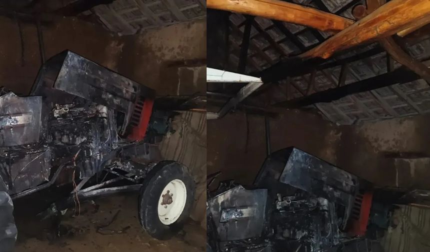 Sorgun’da gece yarısı korkutan yangın: küle döndü