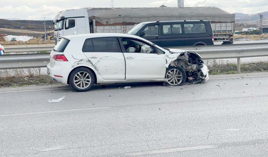 Yozgat’ın komşusunda korkutan kaza: saniye saniye kameralarda!