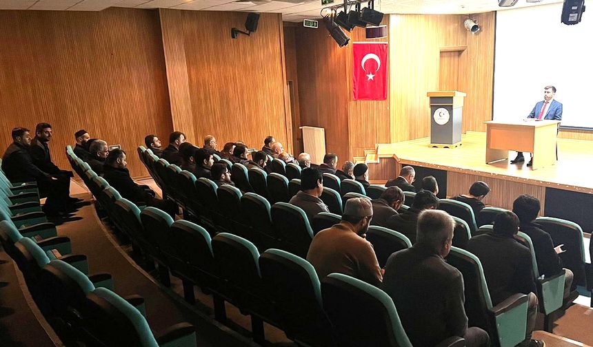 Şefaatli İlçe Müftülüğü Kasım Ayı Mutad Toplantısını Gerçekleştirdi