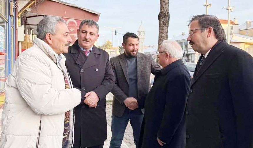 AK Parti Yozgat Heyetinden Çayıralan Çıkarması