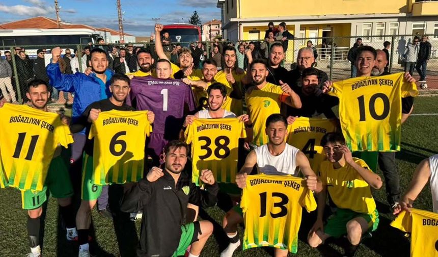 Boğazlıyan Şekerspor, Belediye Sağlık Spor’u 4-1 Mağlup Etti