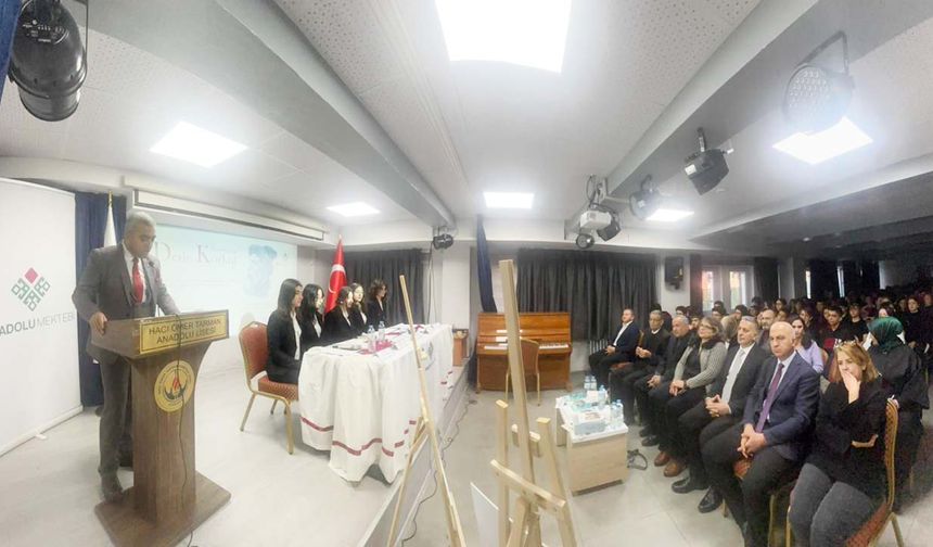 Çankaya Hacı Ömer Tarman Anadolu Lisesi’nde Dede Korkut Paneli Düzenlendi
