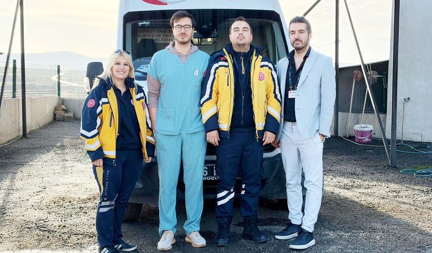 Acil Sağlık Ekipleri Kadışehri’nde Hayat Kurtardı
