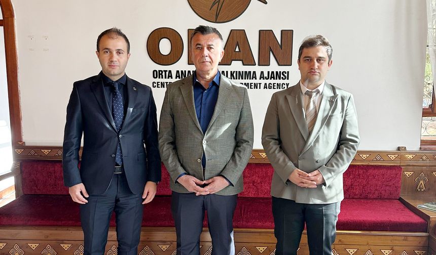 Kadışehri Belediye Başkanı Karadavut’tan ORAN’a ziyaret: İlçe projelerinde son aşamaya gelindi