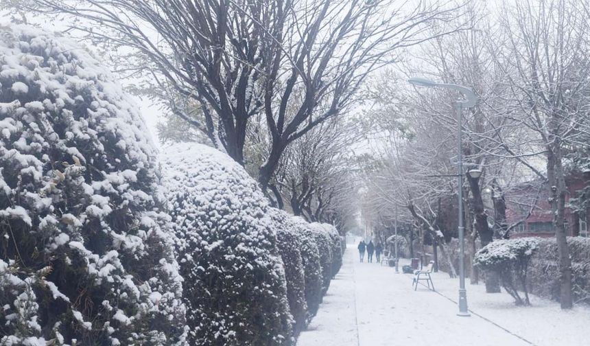 Yozgat Beyaz Örtüyle Kaplandı!