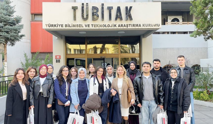 Bozok Üniversitesi Öğrencileri TÜBİTAK’ta Milli Teknoloji Hamlesini Yerinde Deneyimledi