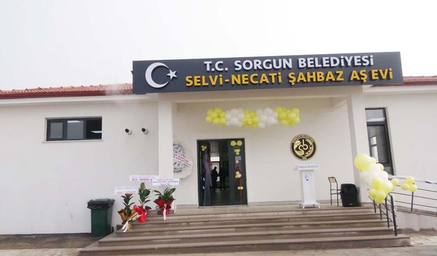 Sorgun’da 300 Kişilik İkinci Aşevi Hizmete Açıldı