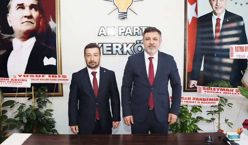 Yerköy AK Parti Teşkilatında Yeni Yönetim Göreve Başladı!