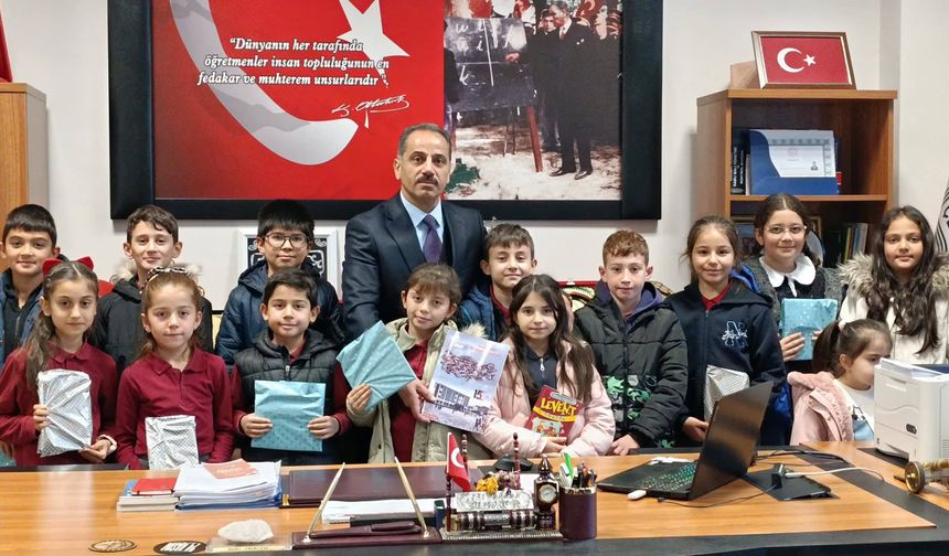 Yozgat'ın Çekerek İlçesinde Öğrencilerden 15 Temmuz’a Anlamlı Dokunuş