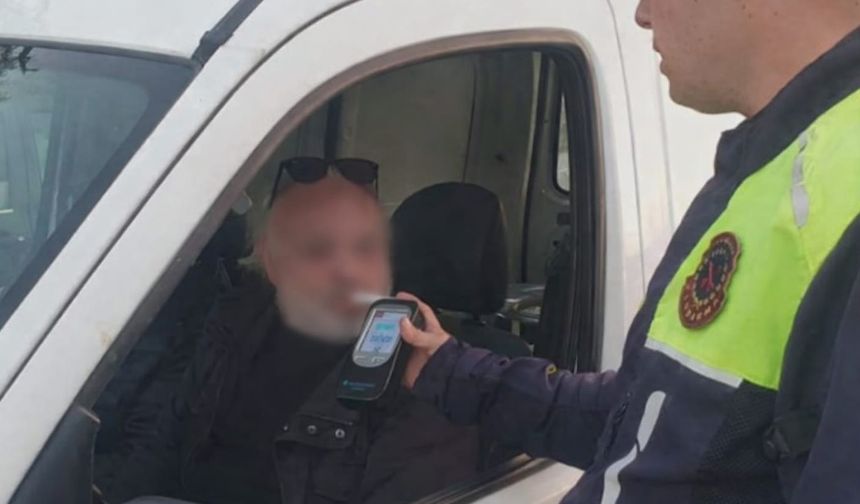 Yozgat’ta Alkollü Sürücüye Jandarmadan Geçit Yok