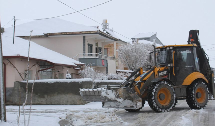 Boğazlıyan’da Karla Mücadele 7/24 Sürüyor