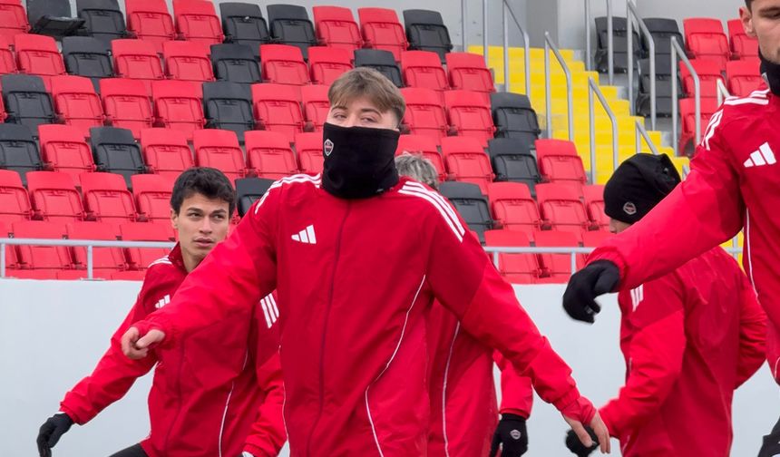 Düzce maçına hazırlanıyor