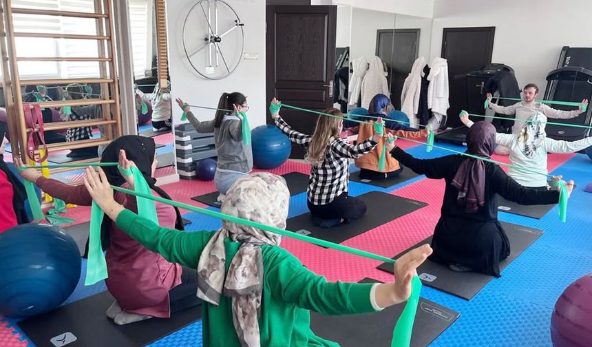 Yozgat’ta devlet eliyle pilates buluşması!