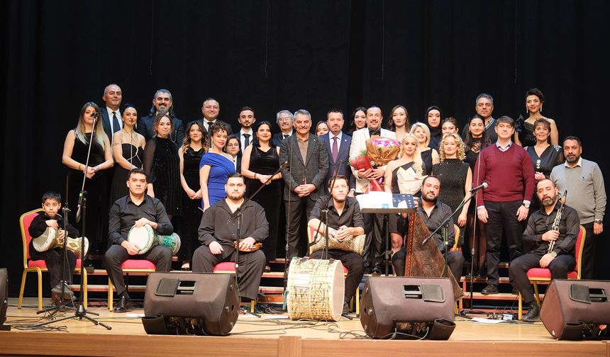 Yeni Yıl Türk Sanat Müziği Konseri Yozgatlı sanatseverlerden tam not aldı