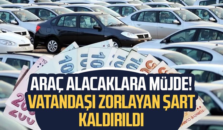 Araç Alacaklara Bakanlık Müjdesi: Satışı Zorlaştıran 'O Şart' Resmen Kaldırıldı