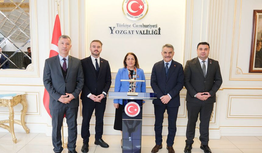 Bakan yardımcısı Yozgat’a geldi!