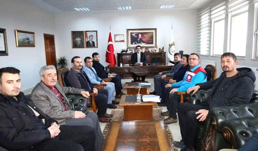 Çandır’da heyet toplandı