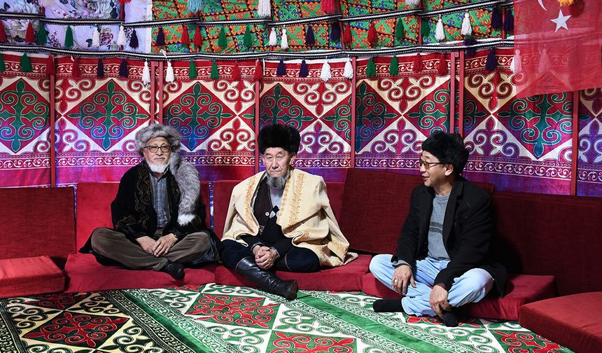 Yozgat’ta Kırgız Aksakallıları Otağ Çadırında Geçmişi Yaşatıyor