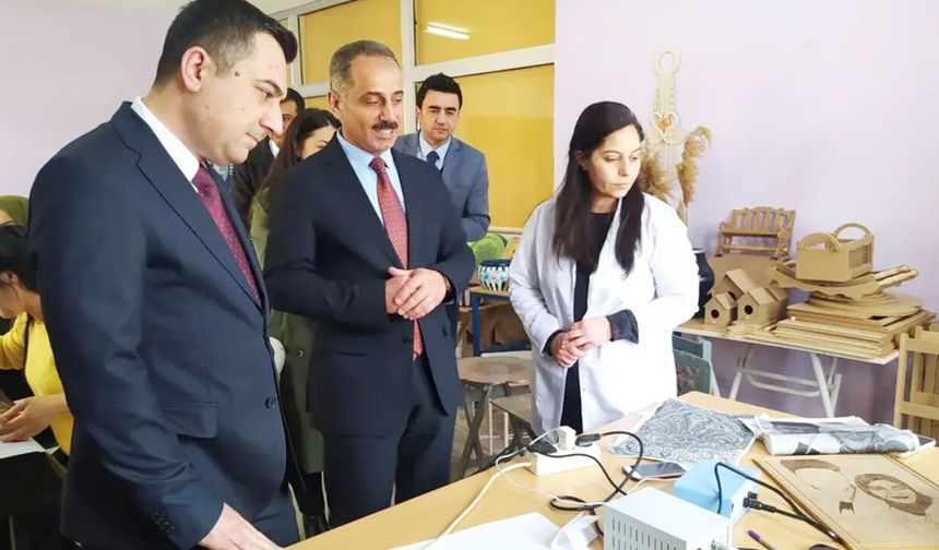 Çekerek’te Halk Eğitimi Merkezi’ne Anlamlı Ziyaret