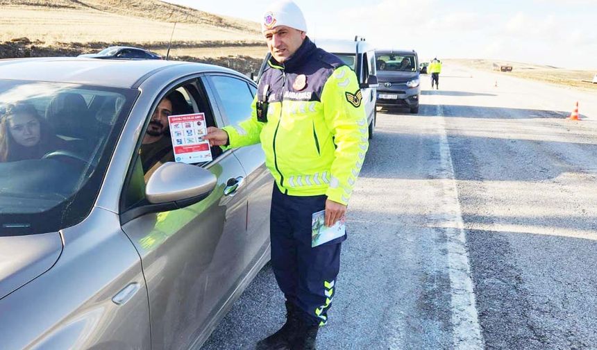 Yozgat–Boğazlıyan Yolunda Kış Denetimi: Kurallara Dikkat!