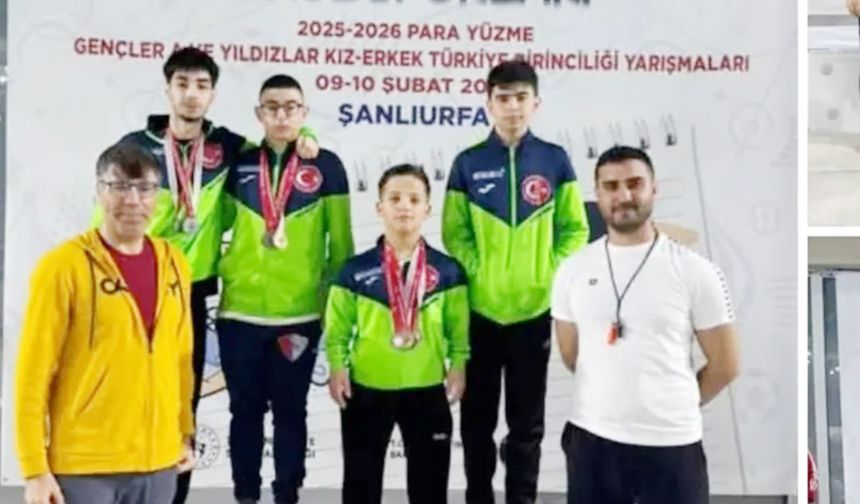 Madalyaları topladılar