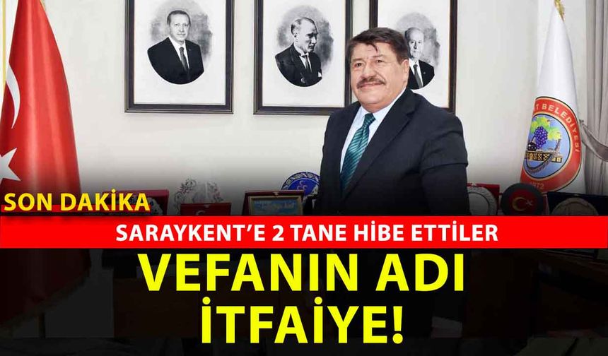 Yozgat’ın vefalı gurbetçisi: Saraykent’e 2 tane hibe ettiler!