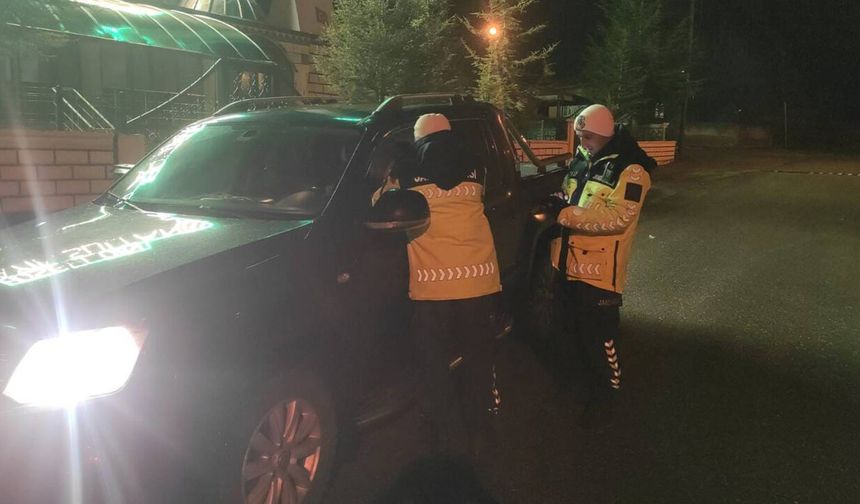 Yozgat Sarıkaya'da Gece Denetimi