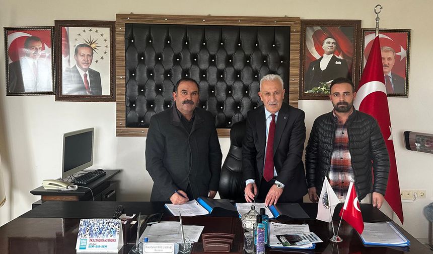 Yozgat'ta Toplu İş Sözleşmesi İmzalandı