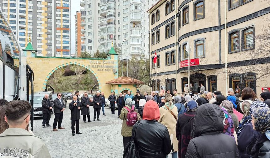 Yozgat’ta Umre Heyecanı: Şevval Ayı Umrecileri Dualarla Uğurlandı