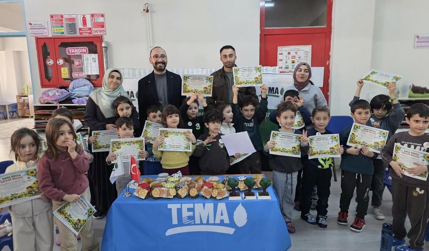 Minikler Doğa Bilinciyle Buluştu