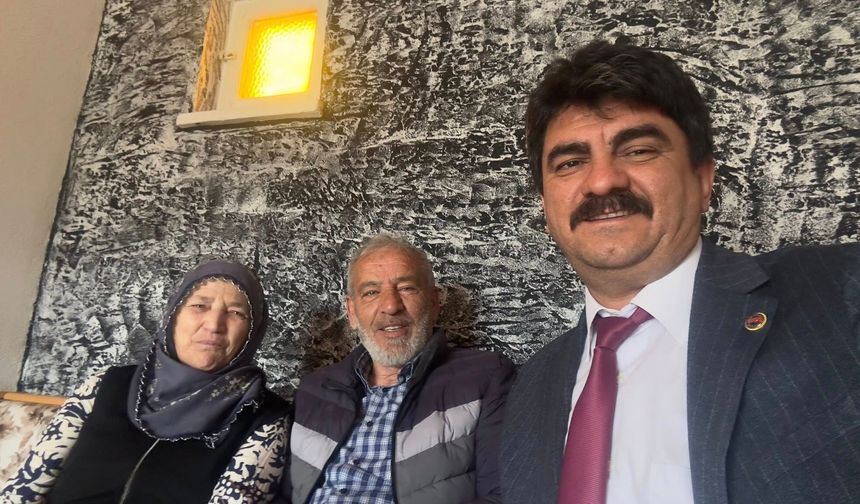 Yozgat Sırçalı’da Ramazan Bereketi Başkan Mustafa Parlak ile Kapı Kapı Paylaşıldı