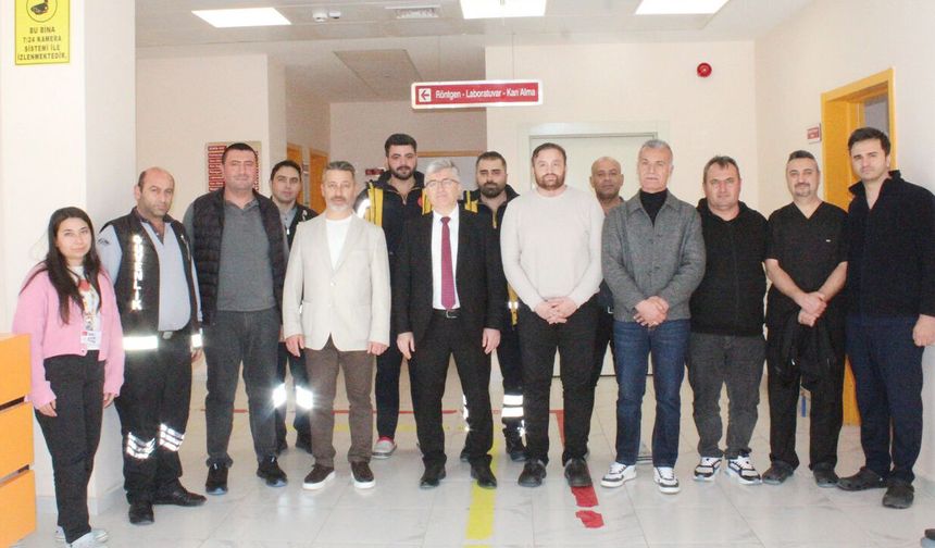 Yozgat’ta bayramın kahramanlarına moral ziyareti