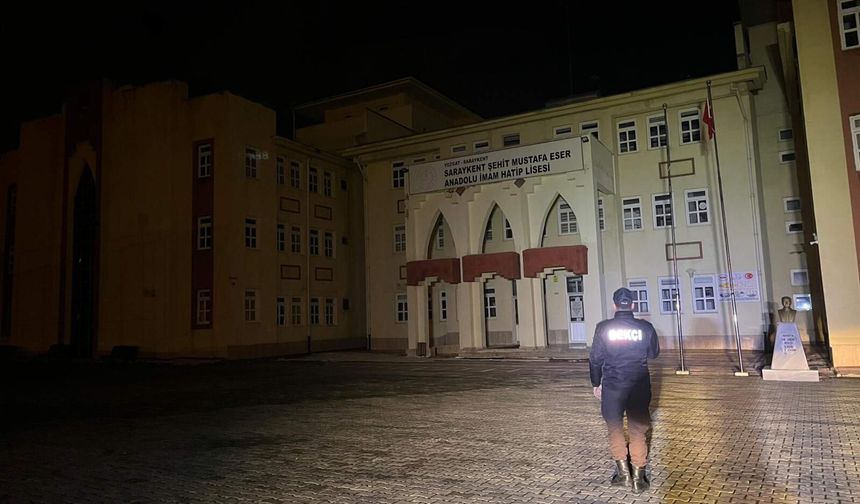 Yozgat Saraykent’te Emniyet Ekipleri denetimleri sıklaştırdı