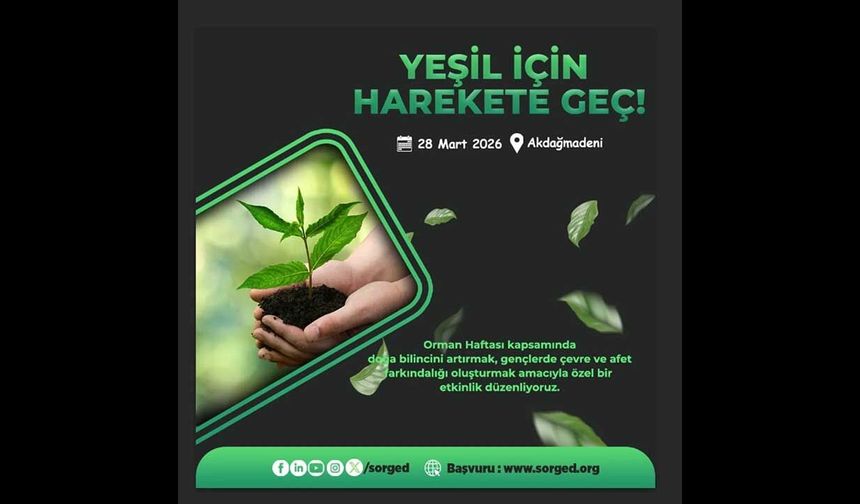 Yozgat’ta yeşilin başkentinde yeşil etkinlik