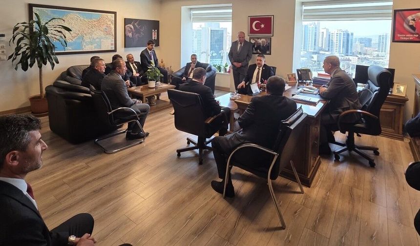 MHP Yozgat Teşkilatından MHP Genel Merkezine Ziyaret