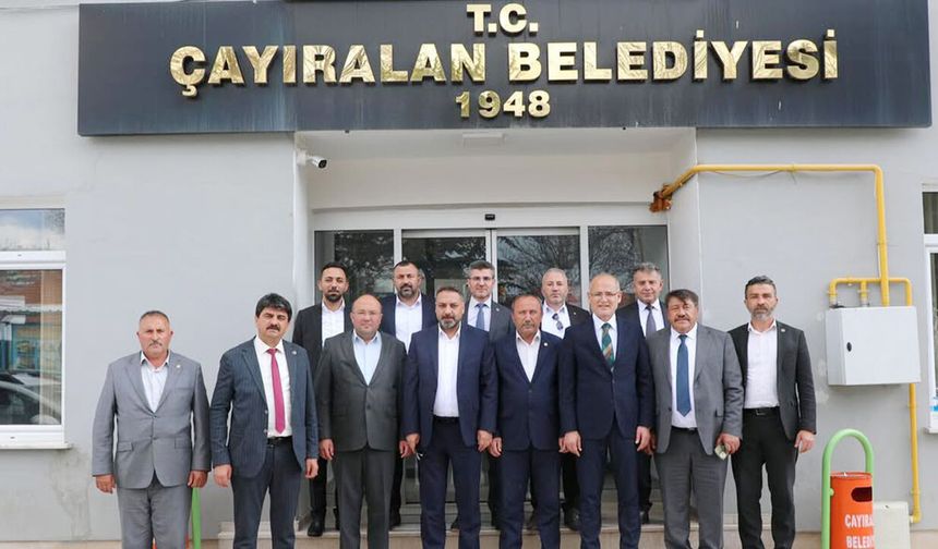 Başkanlar Çayıralan’da Buluştu