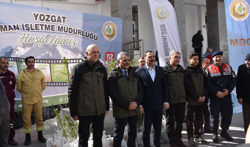 Fidan Dağıtımına Yoğun İlgi