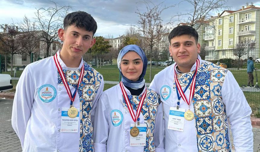 Gastronomi Alanında Başarıyla Döndüler