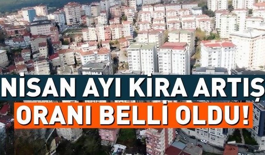 Yozgat'ta Nisan Kira Artış Oranı Açıklandı!