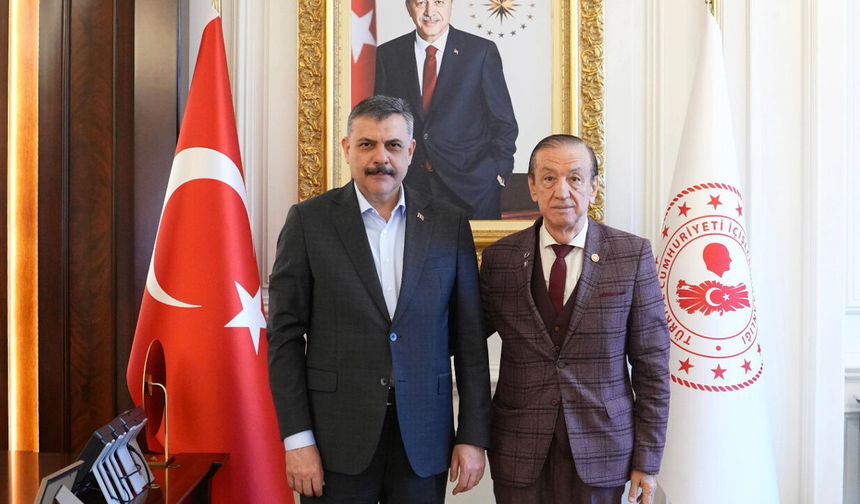 Bakan Çiftçi ile Buluştu