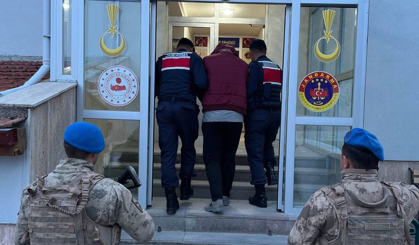 Kıskıvrak yakalandı