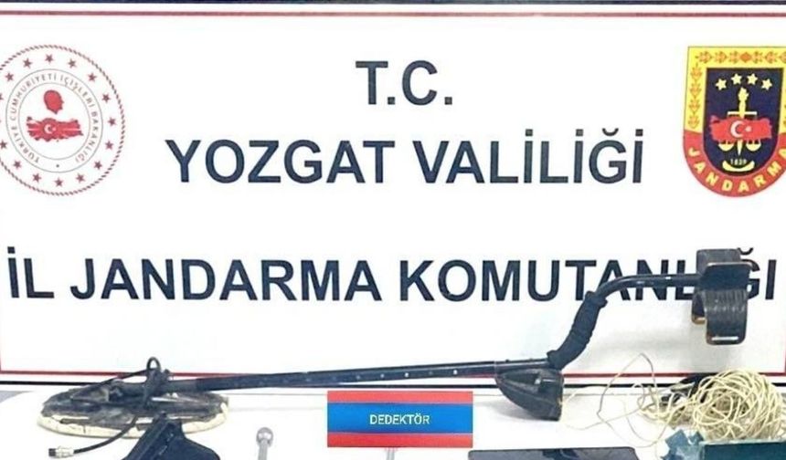 Yozgat’ta Kaçak Kazı Operasyonu! Silah ve Ekipman Ele Geçirildi